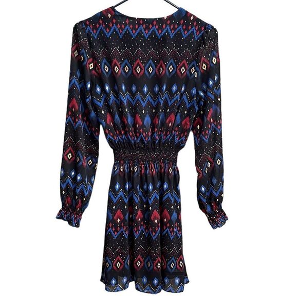 Like New Anthropologie & Other Stories Ikat Print Dress Size 2 - Picture 10 of 10